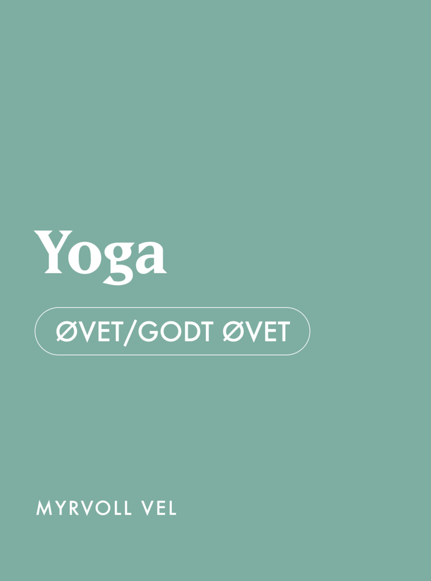 Yoga — Øvet/Godt øvet