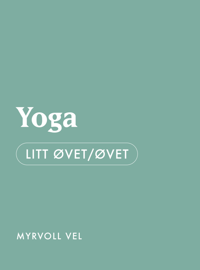 Yoga — Litt øvet/øvet