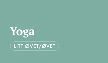 Yoga — Litt øvet/øvet